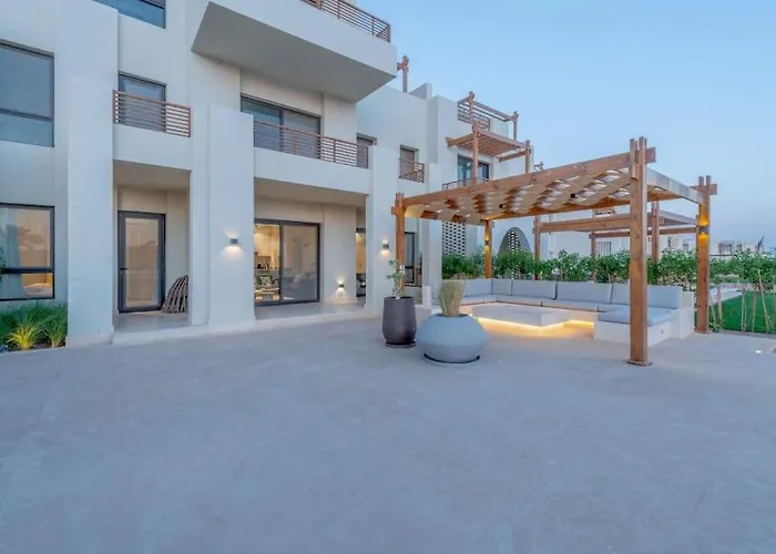 Appartement Tranquil 2br In Shedwan I El Gouna I Pool And Lagoon View Hurghada