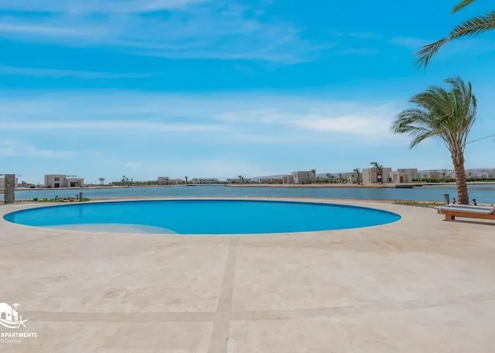Tranquil 2br In Shedwan I El Gouna I Pool And Lagoon View