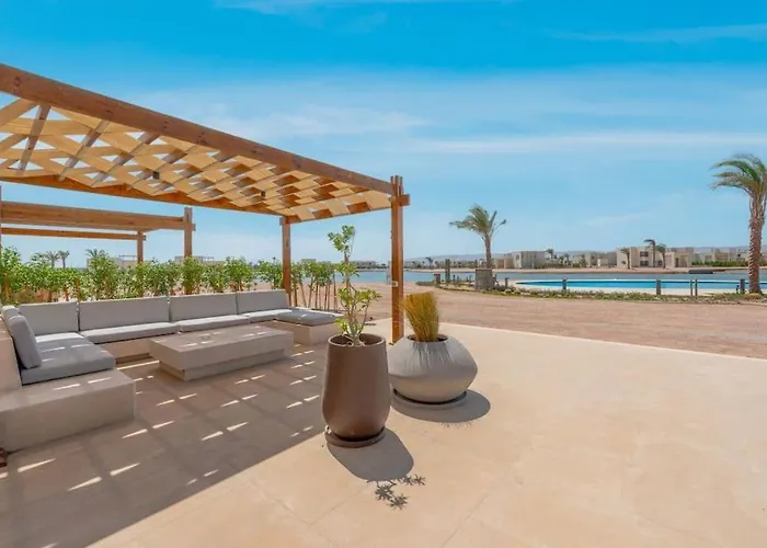 Apartment Tranquil 2br In Shedwan I El Gouna I Pool And Lagoon View